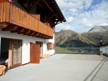 Guggismähder Appartement in der Pension Bergmähder in Lech