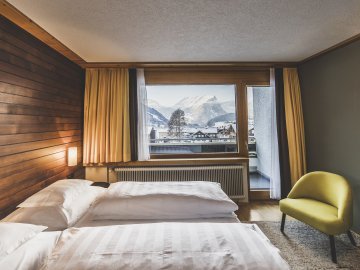 Zimmer im Hotel Edelweiss in Schoppernau