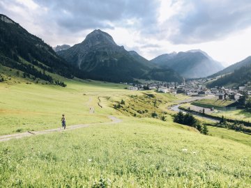 Running in Lech am Arlberg