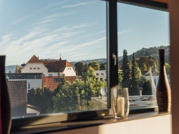 Ausblick vom Hotel Sonne am Campus in Dornbirn