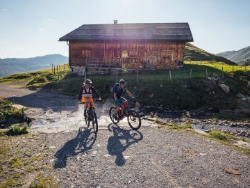 Mountainbiken in Damüls im Bregenzerwald