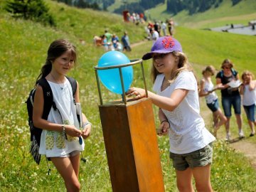 Kinder und Familienurlaub in Lech bei der Alpe Rud