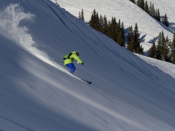 Freeriden im Skigebiet Damüls Mellau