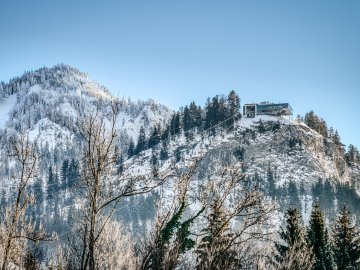 Der Karren im Winter Ansicht vom Zentrum
