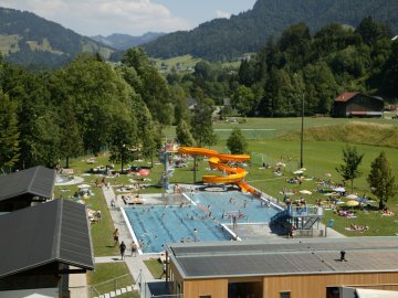 Schwimmbad in Hittisau im Bregenzerwald