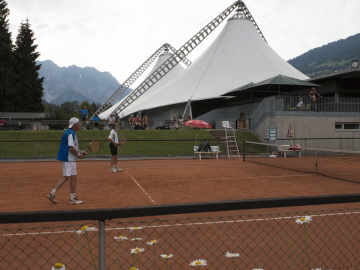 Tennis im Aktivpark Montafon