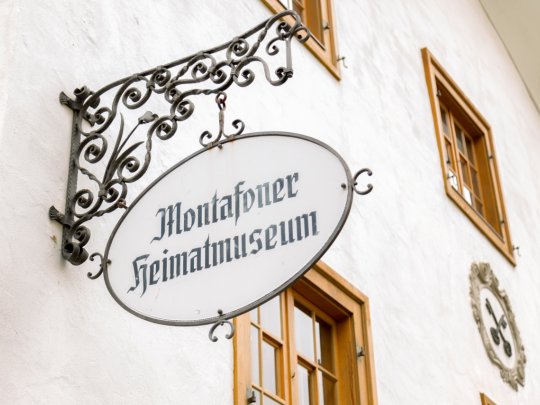 Montafoner Heimatmuseum am Kirchplatz Schruns