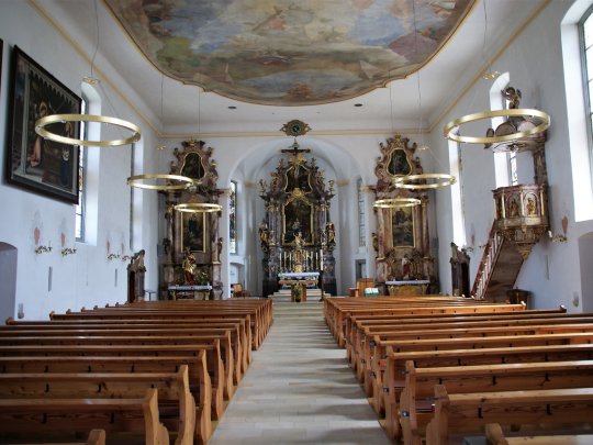 Pfarrkirche St. Martin Hörbranz (Innenraum)