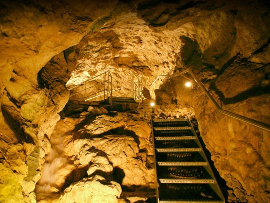 Kristallhöhle Kobelwald in Oberriet