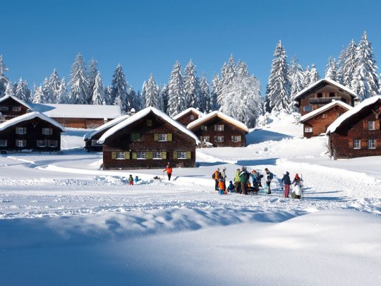 Skigebiet Bödele Schwarzenberg