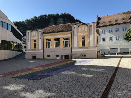 Turnhalle beim ehemaligen Gymnasium in Feldkirch