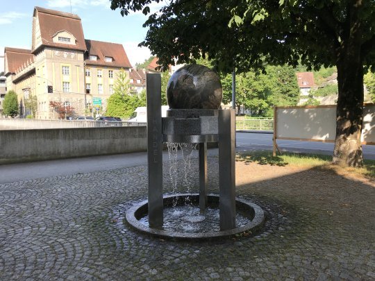 Zunftbrunnen beim Wasserturm in Feldkirch
