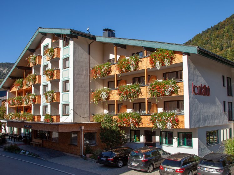 Hotel Kanisfluh in Mellau von Aussen