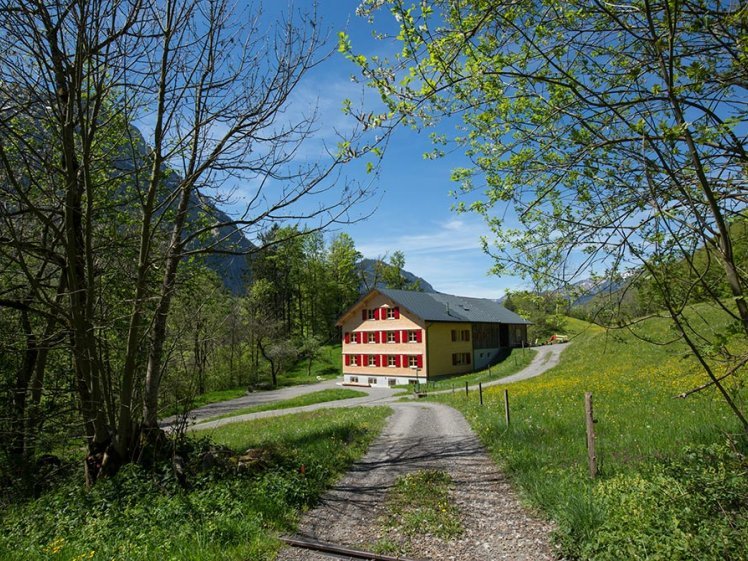 Knusperhütte in Schnepfau