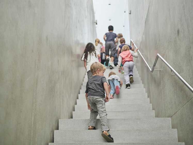 Kinder im Kunsthaus Bregenz